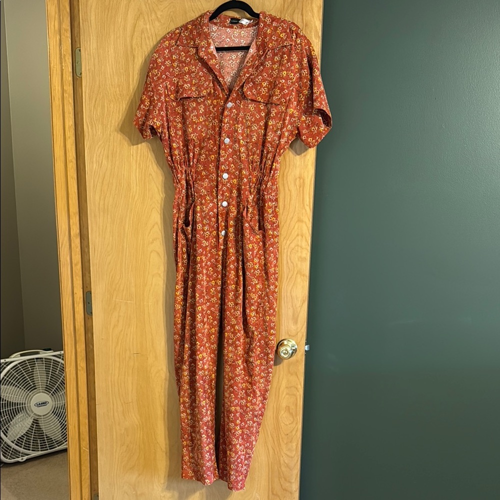 Piper and scoot corduroy jumpsuit